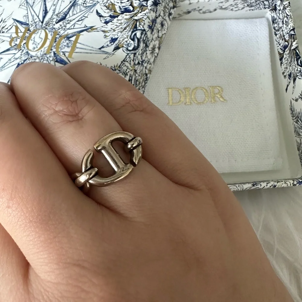Dior | Jewelry | Cd Navy Ring | Poshmark